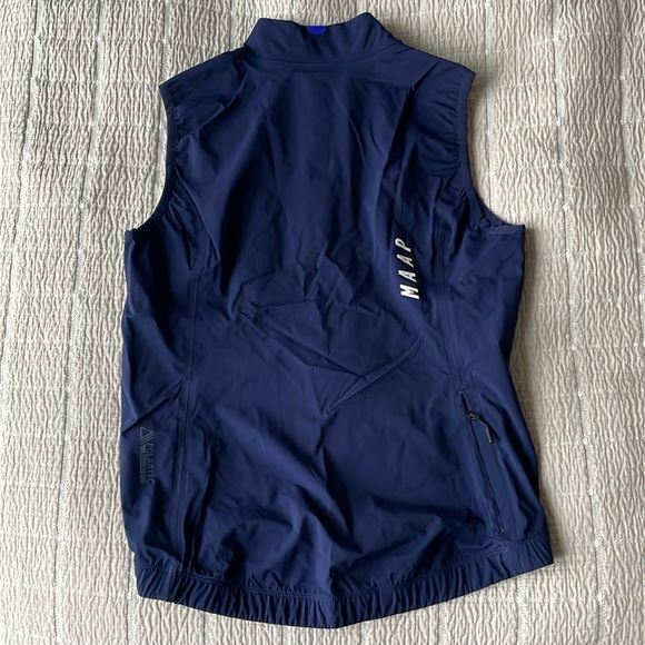 NEW MAAP women’s vest size M Navy - Picture 13 of 13
